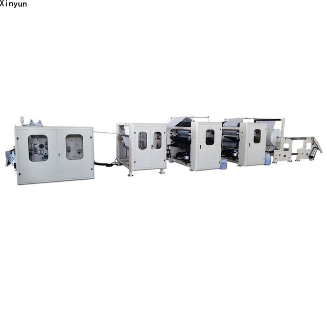 Automatic nest embossing toilet paper rewinding machine