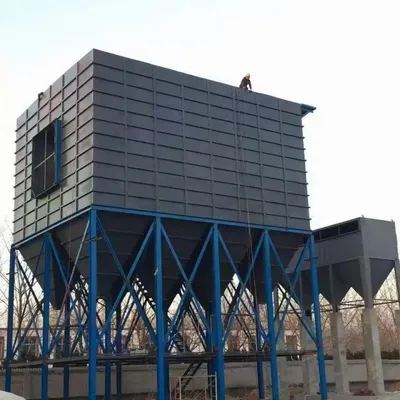 Dust Collectors for Building Materials Industry 4.8-1480 m2 Filter Area Pulse Type
