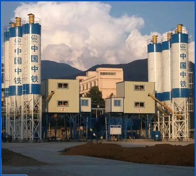 HZS120 Concrete Mixing Plant