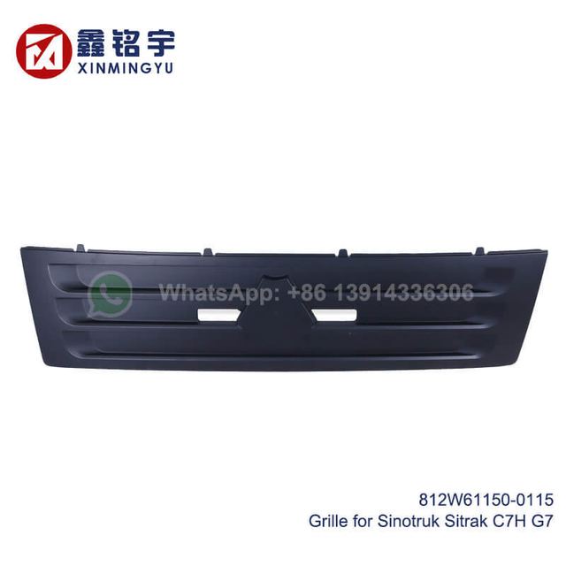 812W61150-0115 High-Strength Engineering Plastic Front Grille Radiator Mask for Sinotruk SITRAK C7H G7H Truck