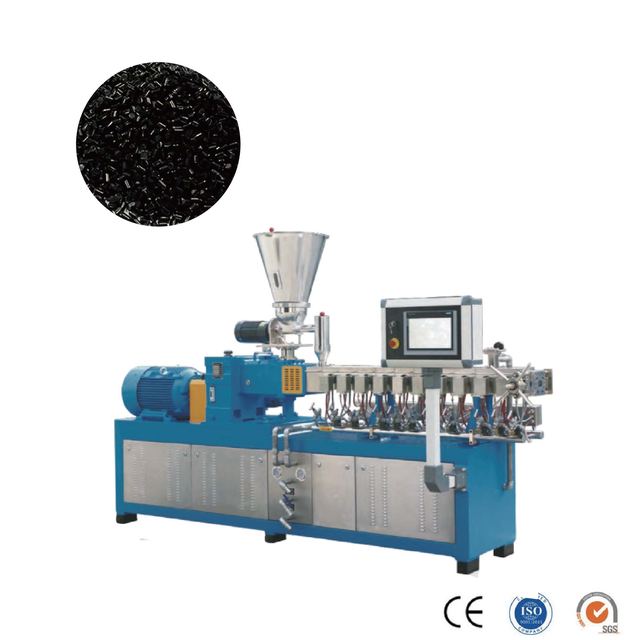 Compounding Single Screw Plastic Pelletizing Extruder For Color Masterbatches