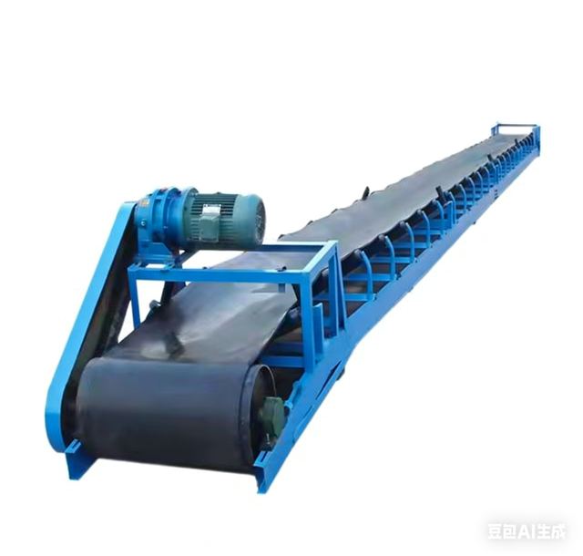Belt Conveyor with PLC Control System and Water Cooling System for Low Emission Material Handling