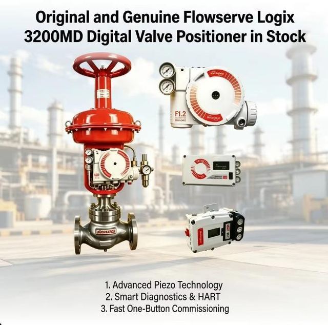 Original and Genuine Flowserve Logix 3200MD Digital Valve Positioner