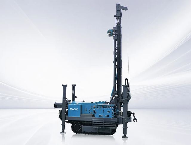 MWQ300 300m Crawler Water Well Drilling Rig