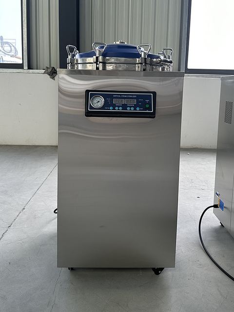 150L Vertical Autoclave Machine Lab Steam Sterilizer