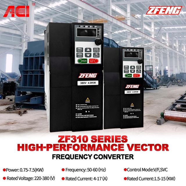 Vector Frequency Converter 0.75kW-7.5kW