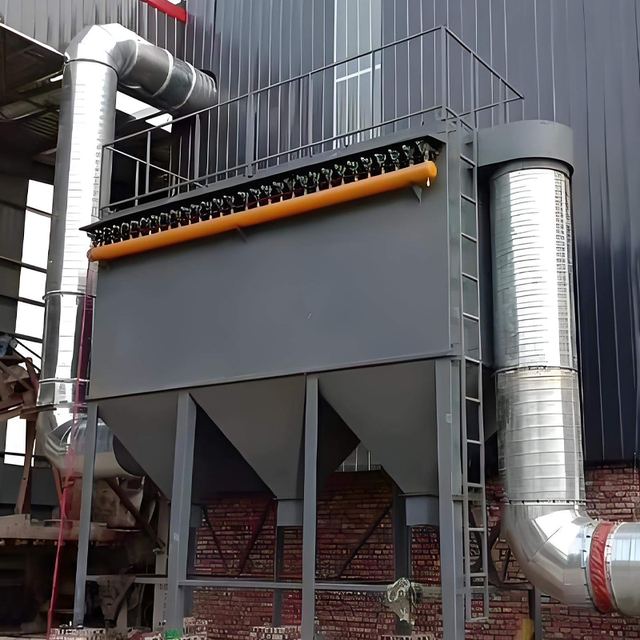 99.5% Efficiency Pulse Dust Collector Stainless Steel Supports Non Standard Customization