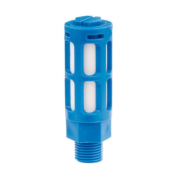 Plastic General Pneumatic Components Particle G Thread Muffler / Silencer