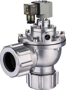 Air Proof Pneumatic Pulse Valve G Type Right Angle Port Size DN25 ~ 45