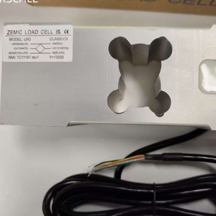 Zemic Force Sensors Load Cells L6G Sensor 500kg 600kg For Bench Platform Weighing Scales