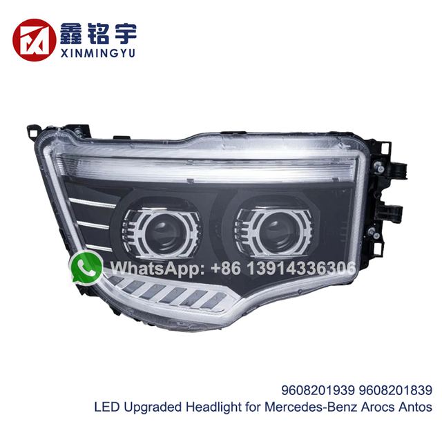 9608201939 9608201839 LED Upgraded Headlight for Mercedes-Benz Arocs Antos truck A9608201939 A9608201839
