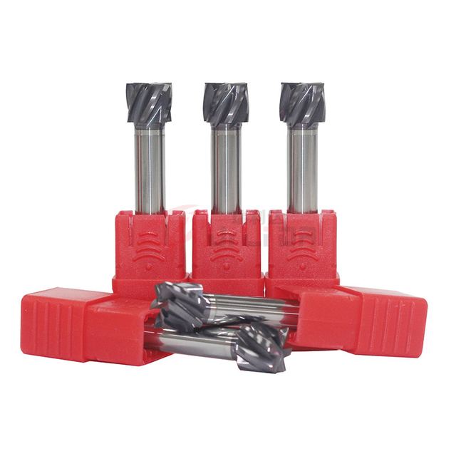 Hrc50 Rld 6 Flutes Custom End Mill For Iron Cutting