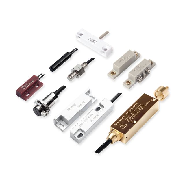 Magnetostrictive-Hall-Inductive Motor-Non Contact Position Sensor