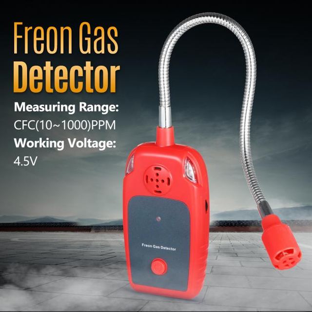 WT8827 10-1000PPM Freon Gas Detector For Air Conditioning Refrigerant Freon Gas Leakage Detection