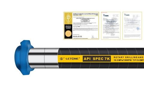 Fire Resistant Oil Hose for Rotary Drilling Machines
