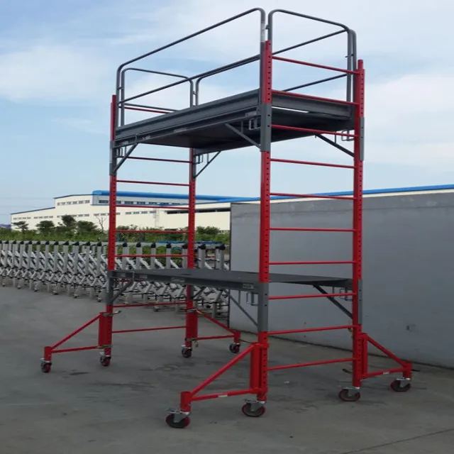 12ft. Multifunctional Steel Rolling Scaffold
