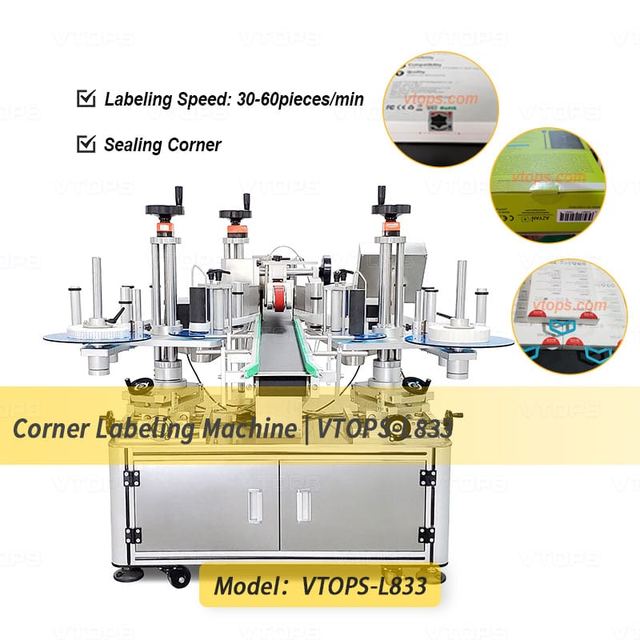 Automatic Corner Sealing Labeling Machine