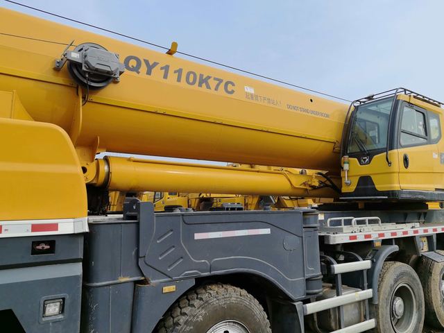 Used 2021 XCMG QY110K7C 110 Ton Truck Crane