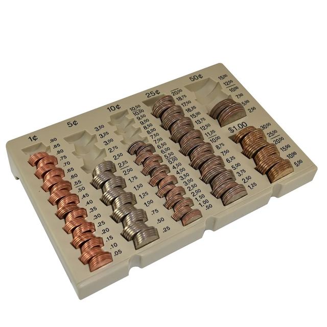 US Dollar Coin Tray Coin tray organizer for US Dollar