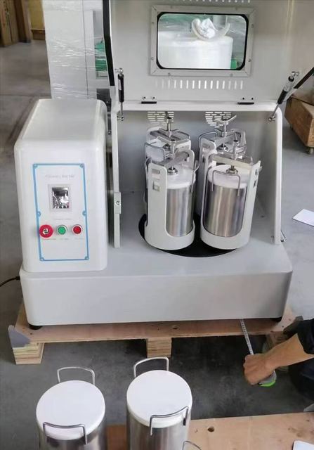 XQM Series Planetary Ball Mill for 0.1 Micron Grinding with Dry/Wet Modes and Air Cooling System