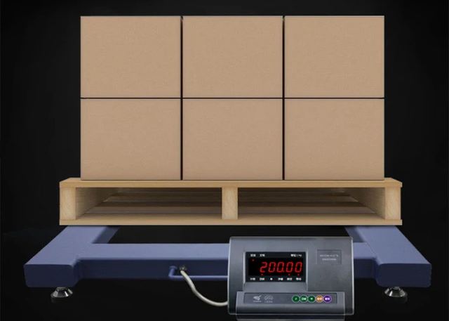 Portable 2t Shotblasting Carbon Steel U Beam Weighing Scales