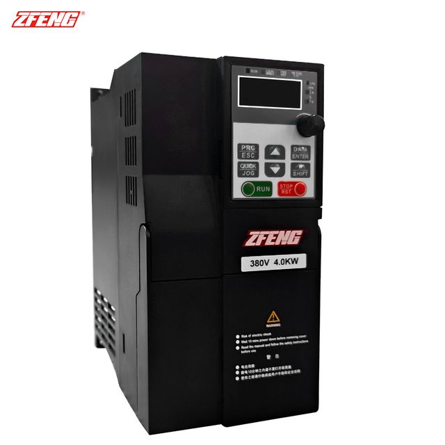Industrial Variable Frequency Drive VFD 0.75-7.5kW 220V/380V AC with Vector Control for Pumps Fans Conveyors