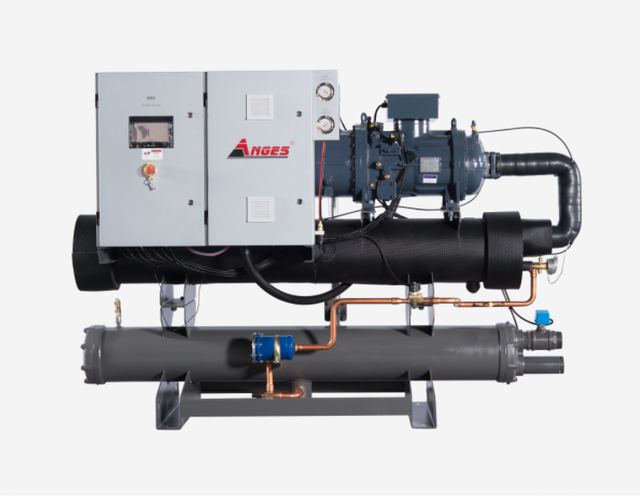 Water Cooled Screw Chiller for Industrial Plastic Extrusion Processing with Semi-Hermetic Screw Compressor