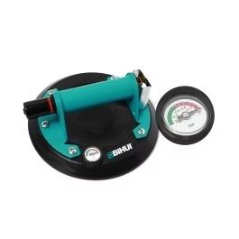 6-Inch Manual Vacuum Suction Cup with Pressure Gauge - BIHUI