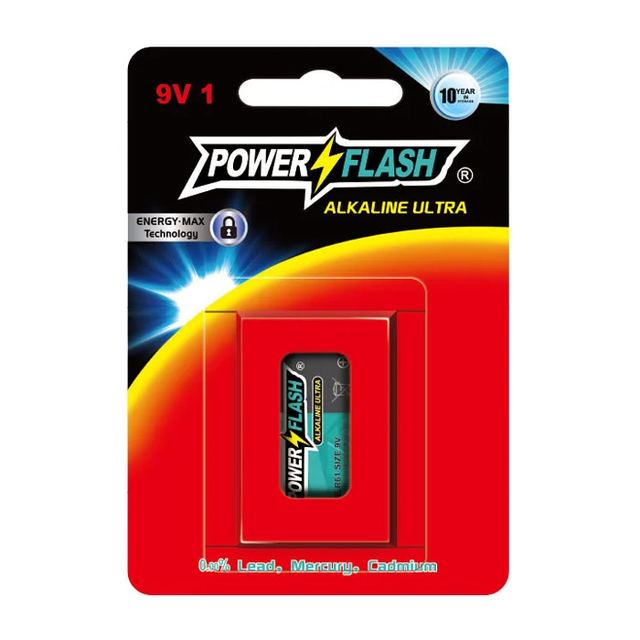 Ultra+ Alkaline series Battery 6LR61 9V 1PC/Card