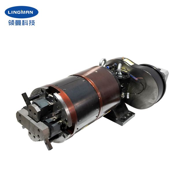 Blowing Feeding Chuck R220S Clamp 220mm Pipe For Fiber Laser Cutting