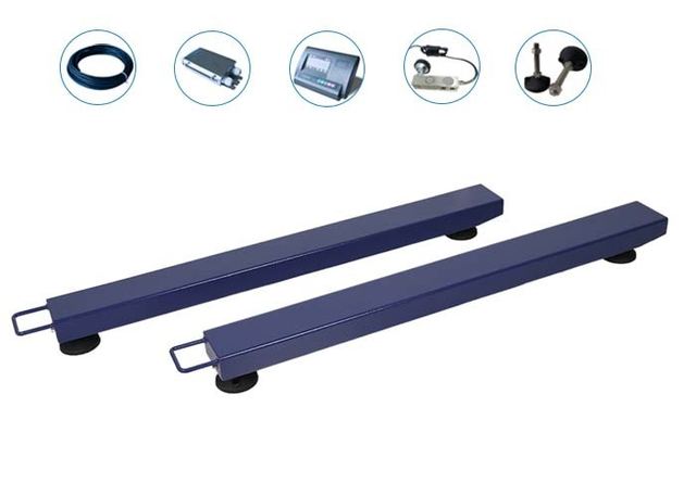 Portable Pallet Beam Scales , OEM Cattle Crush Weigh Bars
