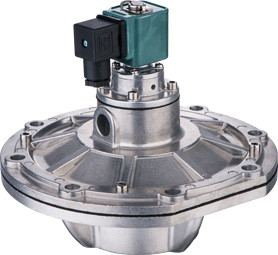 D Type Right Angle Solenoid Pulse Valve , DN80 Diaphragm Solenoid Valve