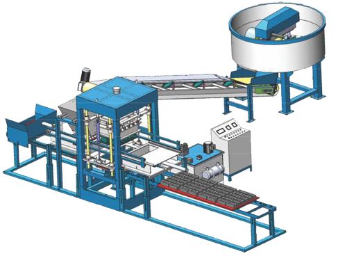 QT10-15 brick making machine :: HAOMEI