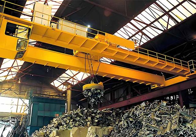 QC Type Electromagnetic Overhead Crane