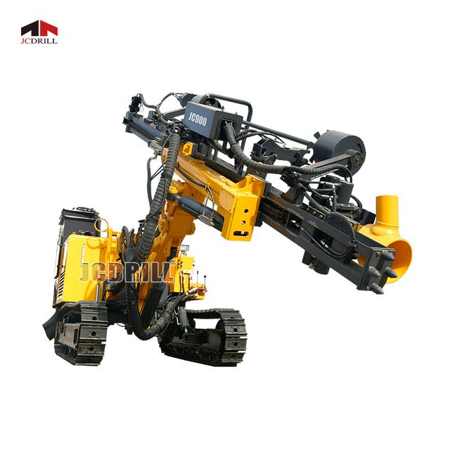 JC900 Hydraulic Crawler Mounted Rock Mining 9500 Kg DTH Drilling Machine