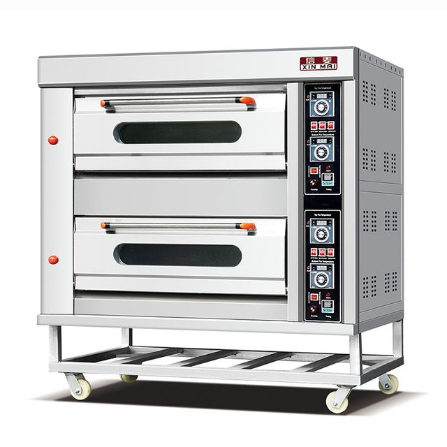 ASL2-4Q Gas Deck Oven 2 Deck 4 Trays