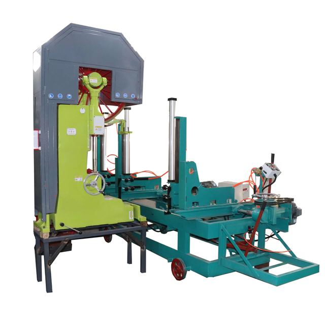 Vertical Band Saws with Log Carriage