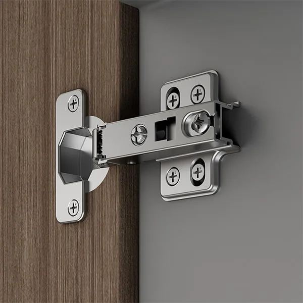 Slide-on Regular Furniture Cabinet Thick Door Hinge(Two-way) B07