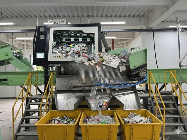 10-50 TPH Smart Waste Sorting Machine & AI Optical Sorters