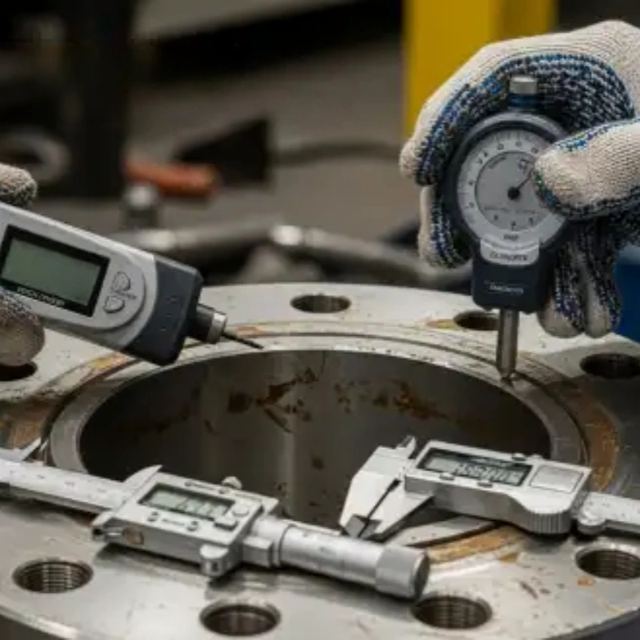 Comprehensive Flange Inspection for Reliable Piping