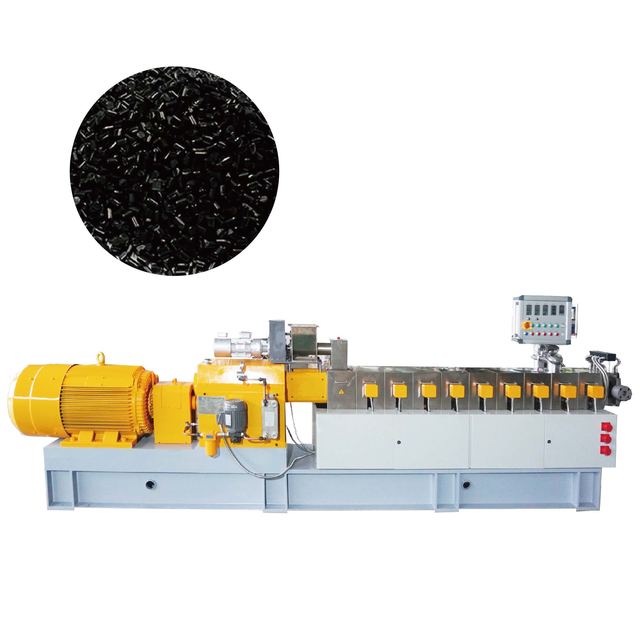 Plastic Masterbatch Making Machine , Carbon Black Pelletizer Extruder Machine