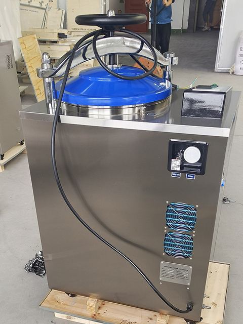 75L Vertical Pulsating Vacuum Sterilizer Sterilization For Instruments And Dressings