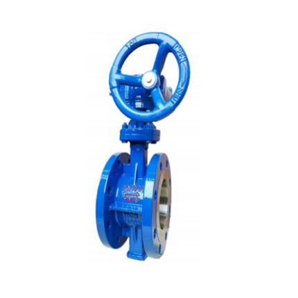 DN200-500 Bidirectional flange triple offset butterfly valve