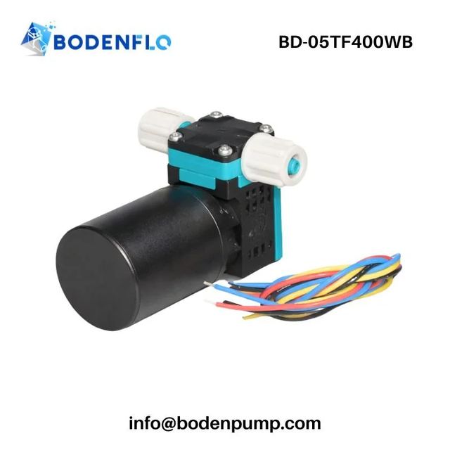 Miniature Gas-Liquid Mixed Pump 400 mL/min Solvent Ink Pump BLDC BD-05TF400WB BODENFLO
