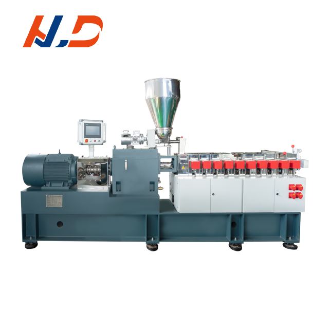 CE Certified Twin Screw Compounding Extruder for Engineering Plastics