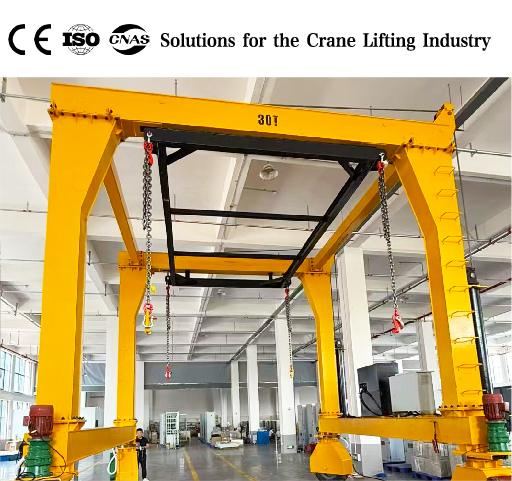 Gantry Crane-Light Steel Structure Material Lifting Scheme