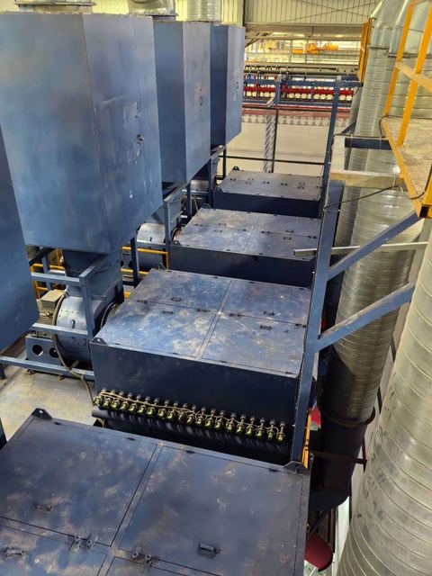 Aluminum Profiles Vertical Powder Coating Line High-performance