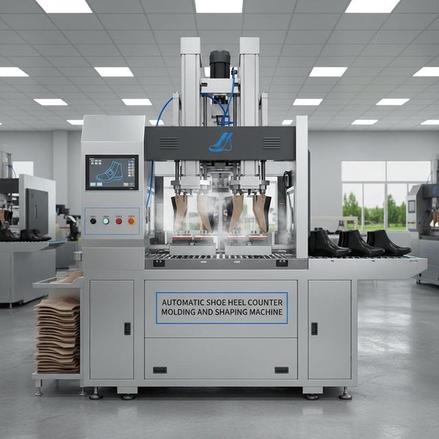 Automatic Shoe Heel Counter Molding And Shaping Machine