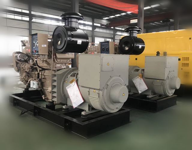 Cummins KTA19-DM Engine 300kw Marine Diesel Generator Set
