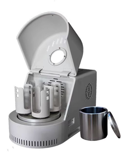 Digital Control Panel Planetary Ball Mill with Max 450 rpm and 4 Jars for Nano-scale Grinding